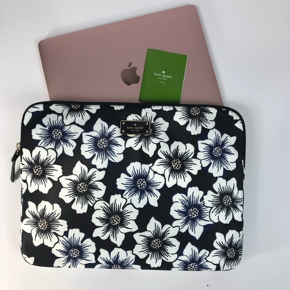 Β£ Kate Spade Blake Hollyhock Floral Laptop Case - Picture 3 of 8